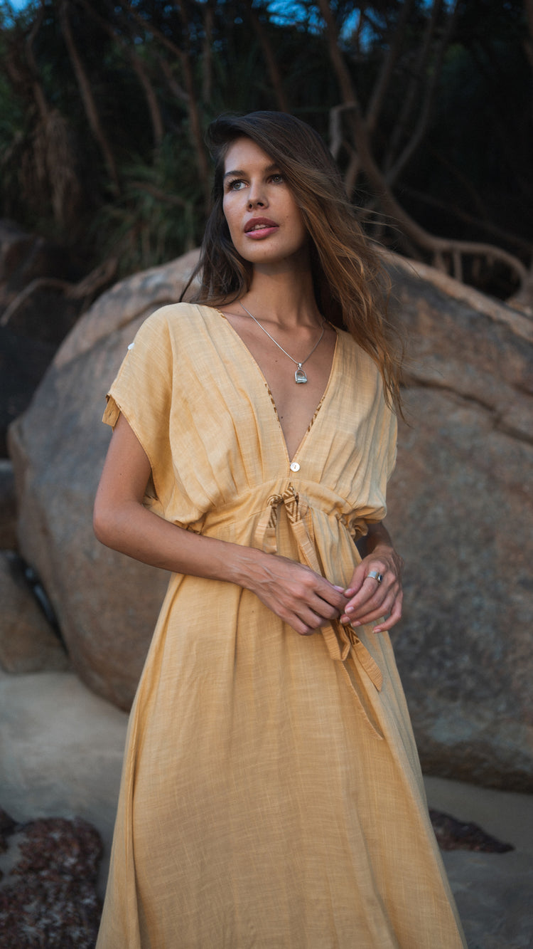 The Willow Dress - camel