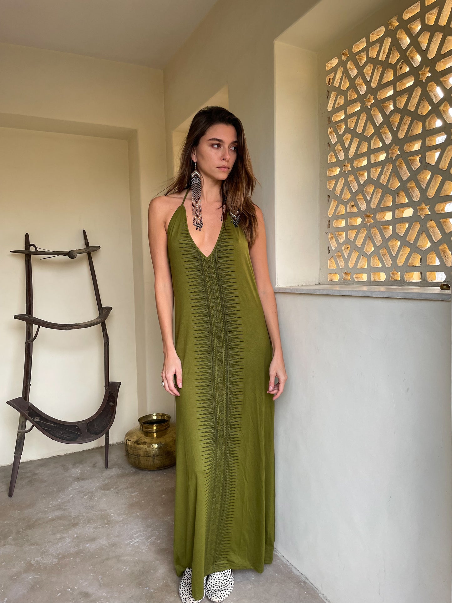 Luna Dress - Light Green