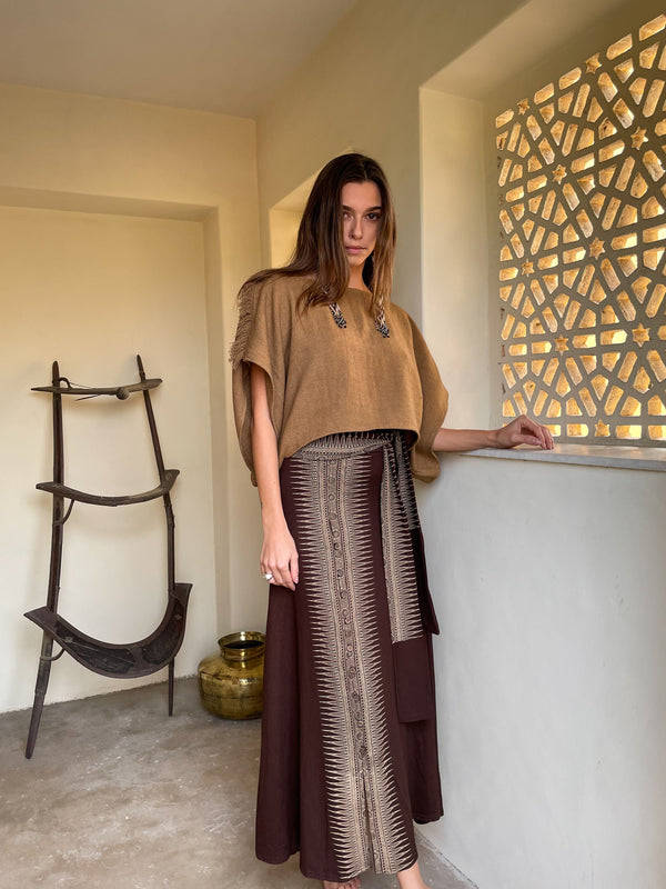 Vinonna Skirt - Brown