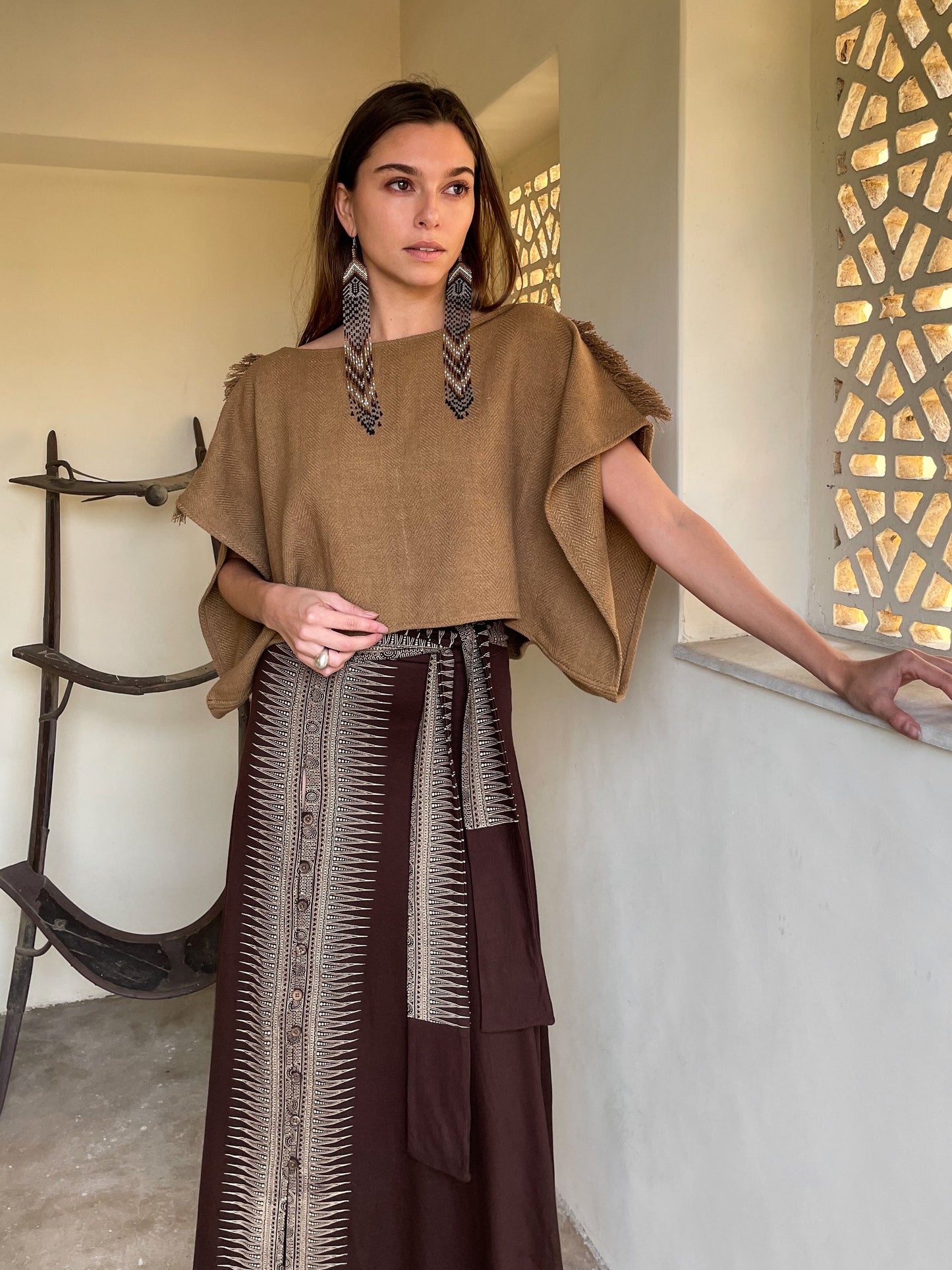 Vinonna Skirt - Brown